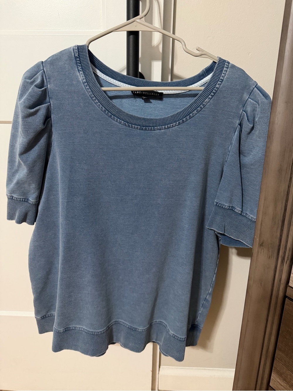 Jane and Delancey Puff-Sleeve Top